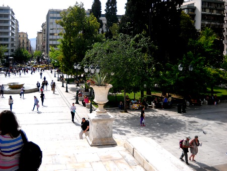 Sytagma-Platz, das Zentrum von Athen